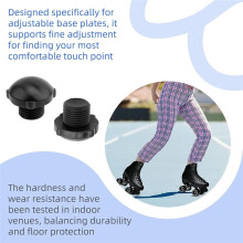 10PCS Roller Skate Toe Stoppers 5/8" Jam Plugs for Moxi, Riedell, Moonlight, Chuffed, VNLA & Rhythm Skating