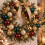 30 Red Gold Emerald Mixed Baubles Christmas Tree 7