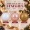 30 Pink Gold White Mixed Baubles Christmas Tree 3