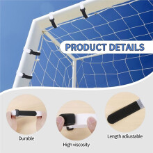50pcs Soccer Goal Net Straps - Adjustable & Reusable Net Fixing Bands for Secure Training & Match