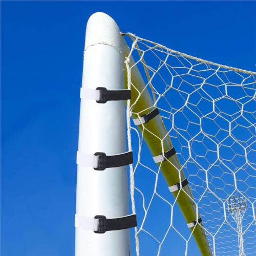 50pcs Soccer Goal Net Straps - Adjustable & Reusable  Net Fixing Bands for Secure Training & Match 2