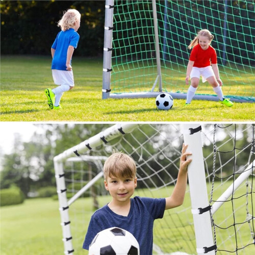 50pcs Soccer Goal Net Straps - Adjustable & Reusable  Net Fixing Bands for Secure Training & Match 2