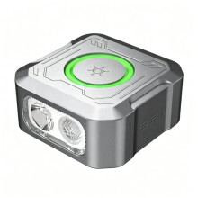 Pocket Flashlight 300Lm Light RGB Signal Quick-Release Magnetic Wrist Keychain Torch for Bike Ride