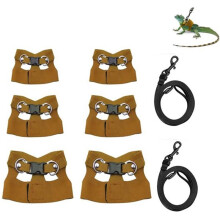 Reptile Leash & Harness Set – 6-Piece Lizard Walking Set