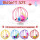 Cat Interactive Toy Set – 5-Piece Feather Balls & Plush Mice 4