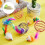 Cat Interactive Toy Set – 5-Piece Feather Balls & Plush Mice 6