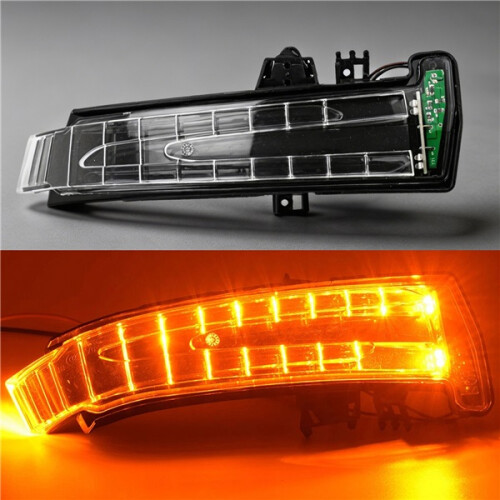 Replacement LED Wing Mirror Indicator compatible with Mercedes W176 W246 W204 Left Side 1