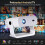 2026 New Smart Projector Built-in Apps Android 14 Native 1080P 4K Supported 3