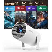 Magcubic Mini Projector 4K Support, Auto Keystone Smart Portable Projector