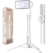 KraftGeek 64" Magnetic Phone Tripod Stand, Selfie Stick Tripod for iPhone
