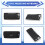 2.4GHz Wireless Keyboard with Trackball Mouse Scroll Wheel Remote Control for Android TV BOX  TV PC Notebook Silver 7