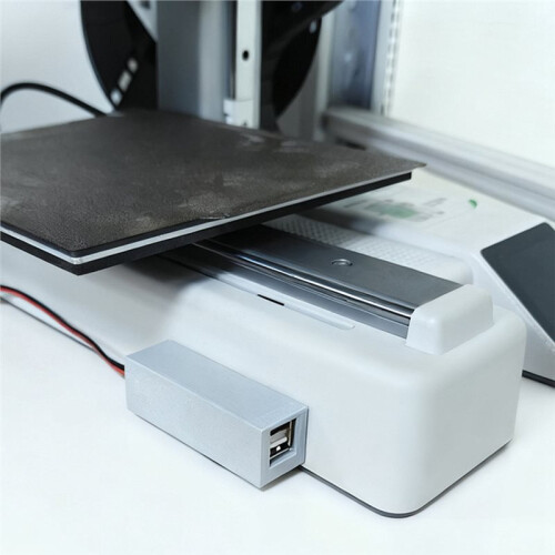 2 Port USB Expansion Hub Adapter Space Saving for  A1/A1  3D Printer Upgraded Easy Installation Accessories 2