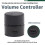 Perilla de Ajuste de Volumen de Computadora USB Controlador de Volumen de Computadora Multimedia Interruptor de Control de Sonido de Computadora 3