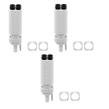 3Pcs for Bamboo Lab A1/A1Mini AMS Lite Filament Hub Five Way Components 4-in-1 PTFE Adapter 3D Printers Parts
