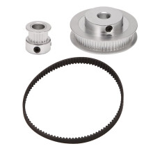 KołO Synchroniczne 2Gt Redukcja 1:3 KołO Pasowe Model KołA Pasowego Mechaniczny Pasek do Drukarki 3D - 200X8X8Mm