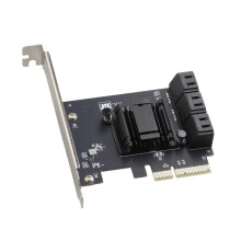 TXB209 PCIe 3.0 X4 Naar 6-Poorts 3.0-Controller Uitbreidingskaart 6 Gbps SATA3.0 PCI Express-Adapterkaart YLB3116