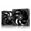 High Static Pressure Cooling Fan, 4Pin PWM Fan for CPU Cooler, Small Form Factor ITX Case Radiator Cooling 2