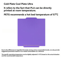 For Flashforge Creator 5 / 5 Pro Cold Print Plate Ultra Strong Adhesion Build Sheet Surface 3D Printer Attachment