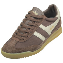 (5) Gola Tornado Womens Trainers in Dark Brown