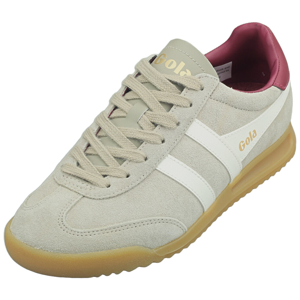 Gola Women's Bone/Off White/Cerise Torpedo Trainers Colour: : Size 4 - Image 3
