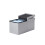 Foldable Storage Ottoman Bench - Fabric - Grey - 300 kg Load Capacity with Flip Lid 2