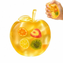 Lifelike Fruits Squeeze Toy -Shaped Slow Rebound Funny Toy Calming Handcrafted Stress Relief Squishy Toy