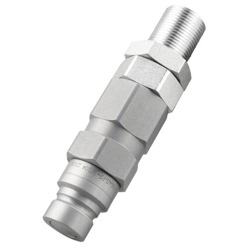 193-8334 Hydraulic Flat Face Quick Coupler Male Replace 1938334 CA1938334 for Loader Backhoe Skid Steer