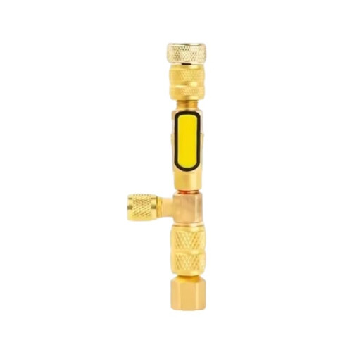AC Valve Core & Stem Quick Replacement Tool Kit for Both 1/4" and 5/16" with Installer/Remover Wrench 1