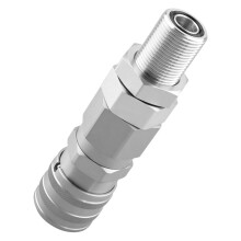 193-8335 Hydraulic Flat Face Quick Coupler Female for Skid Steer & Backhoe Loaders Replace 1938335