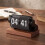 Vintage-Styled Mechanical Flip Clock Large Printed Numerals, Easy Reading, for Offices, with Base Black 6