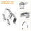 2-Pack Meat Probe Replacement for  IGrill & SmokeFire Grills, High Accuracy 2.5mm Plug Probes 3
