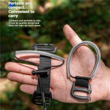 HIKEMAN Mochila Porta-Bastões de Trekking, Sem Necessidade de Desmontagem, Ideal para Viagens, Camping e Mochilão Ao Ar Livre, Na Cor Verde Militar.