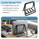 Verstelbare Verticale Laptopstandaard - Notebook- en Tablethouder Verticale Opbergrek Zwart 3