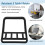 Verstelbare Verticale Laptopstandaard - Notebook- en Tablethouder Verticale Opbergrek Zwart 5
