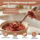 Kueche Kochen Gerader Griff aus Holz Suppe Loeffel Schoepfkelle  11" Lang 3