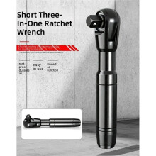 3in1 Offset Ratchet Wrench,1/2" Drive Dual-Way Reversible High Torque Spanner,for Narrow Space Auto Repair Hand Tool A