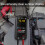 BSIDE S100 Digital Multimeter Data Monitor, 10000 Counts with True RMS Pocket Automatic Range Voltmeters with Flashlight 4