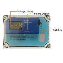 Auto Pulse Lead Acid Battery Desulfator 12-48V Auto Pulse Desulfator Battery Regenerator Extending Battery Life