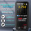 BSIDE S100 Digital Multimeter Data Monitor, 10000 Counts with True RMS Pocket Automatic Range Voltmeters with Flashlight 3