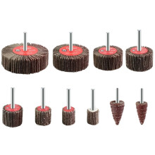 10 Pack Sanding Wheel Set 1/4 Inch Shank Flap Wheels for Drill, Die Grinder Flap Wheel,Flap Wheel Sander for Drill