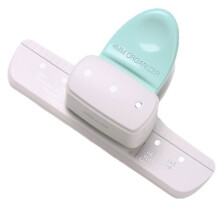 KW-TRIO 4mm Small Hole Puncher for Loose-Leaf Notebooks & Planners - Manual 3-Hole Punch for DIY Crafting & Organization