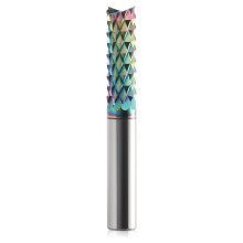 PCB Corn Endmill Carbide Milling Cutter 6mm DLC Coated Engraving Router Bit for Circuit Board CNC Tool