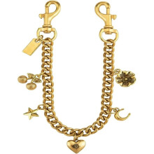 Wallet Chain Bag Charm, Cute Purse Accessory for Women Handbags Gold