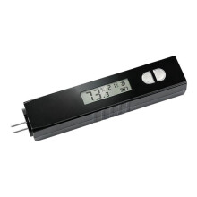 Digital Cigar Hygrometer, Portable Cigar Humidity Meter with LCD Display,Stopwatch, Accurate Moisture Tester for Humidor