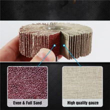10 Pack Sanding Wheel Set 1/4 Inch Shank Flap Wheels for Drill, Die Grinder Flap Wheel,Flap Wheel Sander for Drill