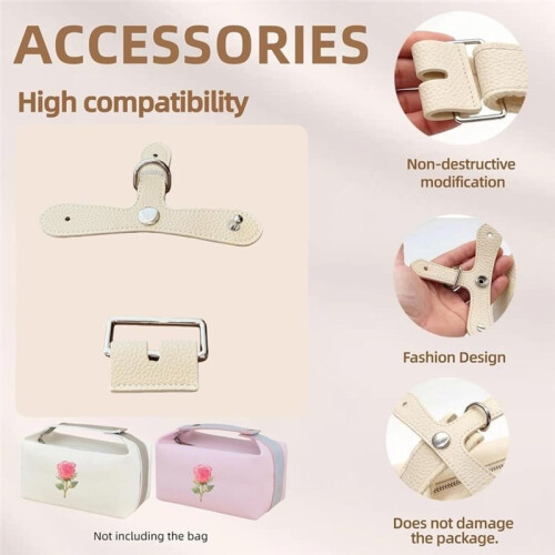 Bag Accessory - Suitable for Converting the -A-BRAC Handbag Into A Shoulder Bag with A Connecting Buckle 2