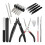 17 Pieces Metal Model Tool Kit Compatible with Metal Earth 3D Puzzle Assembly DIY  Tools 1