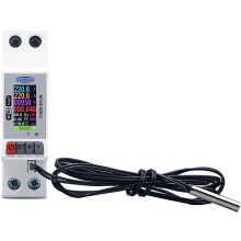 TOMZN TOB9-50LW AC 80-300V 50A WIFI Circuit Breaker TUYA Voltage Current Temp Measurement Protector over Current Threshold