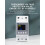 TOMZN TOMPD-63L-BAT 63A Voltage Protector Memory Timer 9-in-1 Meter Prepayment over Under Voltage Current Limit Relay 6