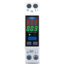 TOMZN TOVPD1-40M 18mm 1P+N AC 80-300V 40A über- und Unterspannungsschutz, Überstromschutz, Farbe für Den Haushalt